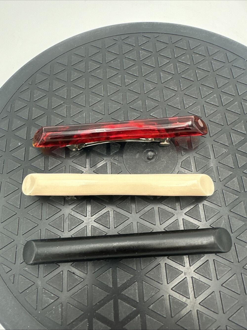Set Of Three Vintage Evita Peroni Hair Clips